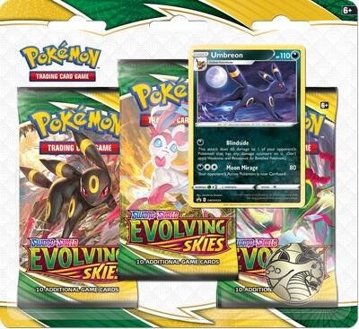 3 Pack Blister [Umbreon]