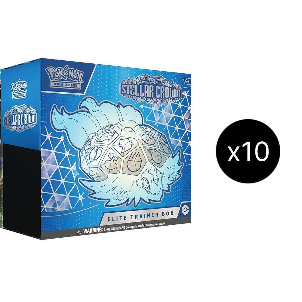 Stellar Crown Elite Trainer Box Case - SV07: Stellar Crown (SCR)