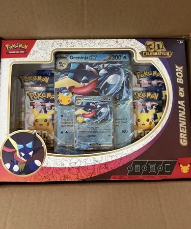 Pokémon 30th Celebration Greninja ex Box