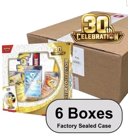 Pokemon TCG 30th Celebration Poster Collection Case